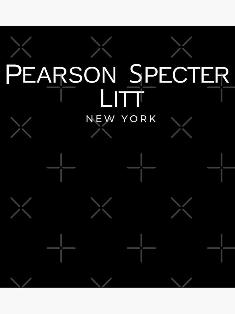 pearson-specter-litt-logo-poster-by-orchouk-redbubble