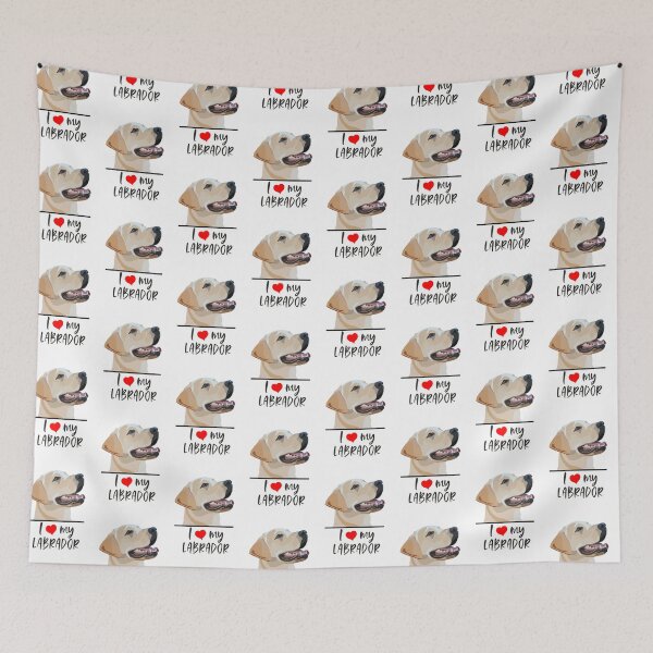 Item preview, I love my Labrador designed and sold by Hollyroseart.