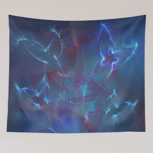Item preview, Seraphim Blue (Square Version) - By John Robert Beck designed and sold by studiobprints.