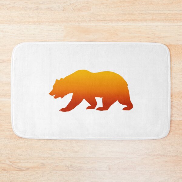 Item preview, simple bear orange fade designed and sold by artirio.
