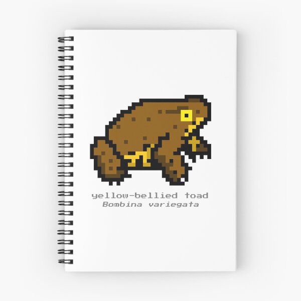 Item preview, Pixel Yellow-Bellied Toad designed and sold by CheesyBugShop.