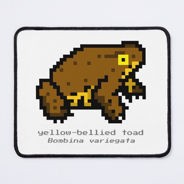 Item preview, Pixel Yellow-Bellied Toad designed and sold by CheesyBugShop.