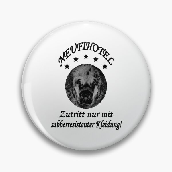 Item preview, Newfoundland dog gray Neufihotel drool resistant designed and sold by Moonyflower.