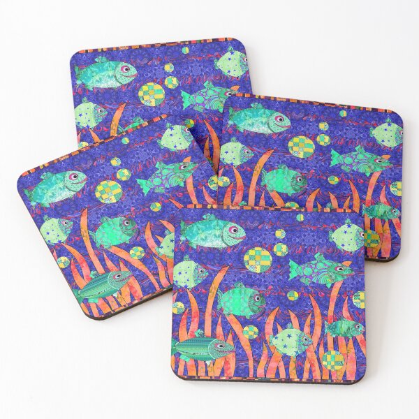 Item preview, Retro Fish Swimming Upstream designed and sold by MagickMama.