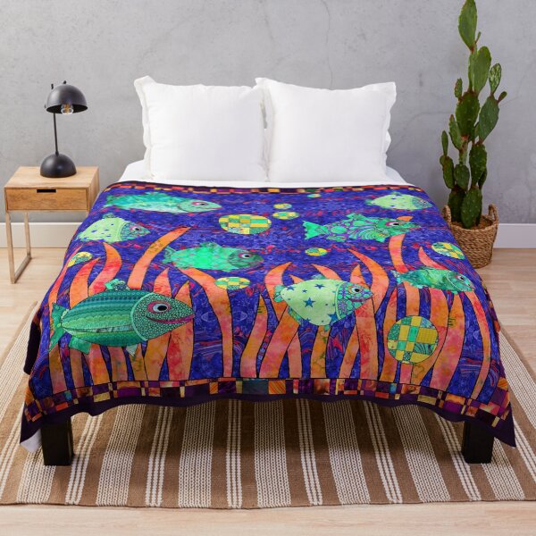 Item preview, Retro Fish Swimming Upstream designed and sold by MagickMama.