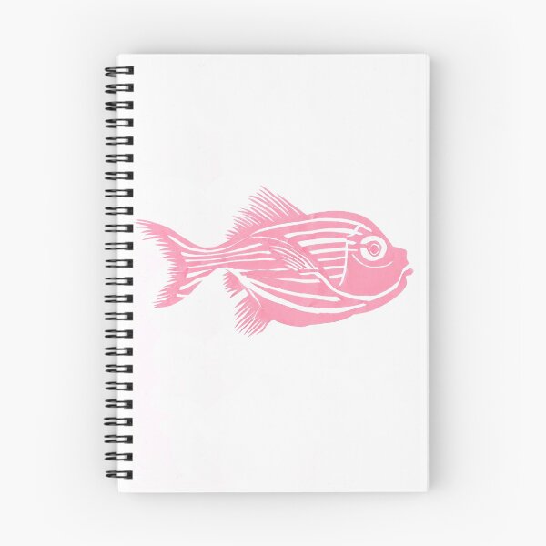 Item preview, pink fish designed and sold by lisenka.