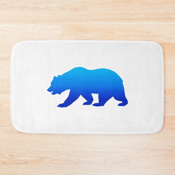 Item preview, simple bear blue fade designed and sold by artirio.