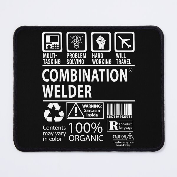 Item preview, Combination Welder T Shirt - MultiTasking Certified Job Gift Item Tee designed and sold by andahanson.
