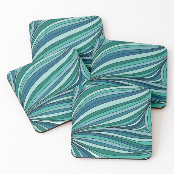 Item preview, Blue Waves Abstract designed and sold by PeachyLitchi.