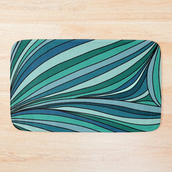 Item preview, Blue Waves Abstract designed and sold by PeachyLitchi.