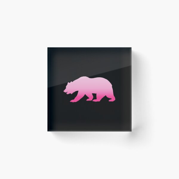 Item preview, simple bear pink fade designed and sold by artirio.