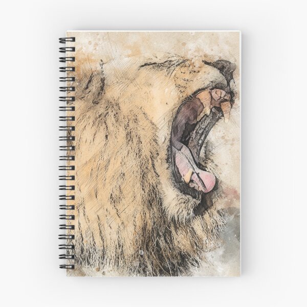 Item preview, lion art for interior design designed and sold by Xippy Art.