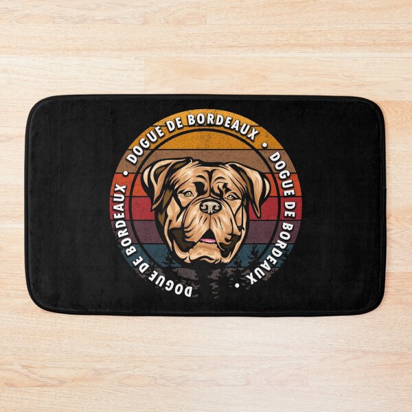 Item preview,  dogue de Bordeaux distressed sunset retro dog face design designed and sold by SamRVstore.