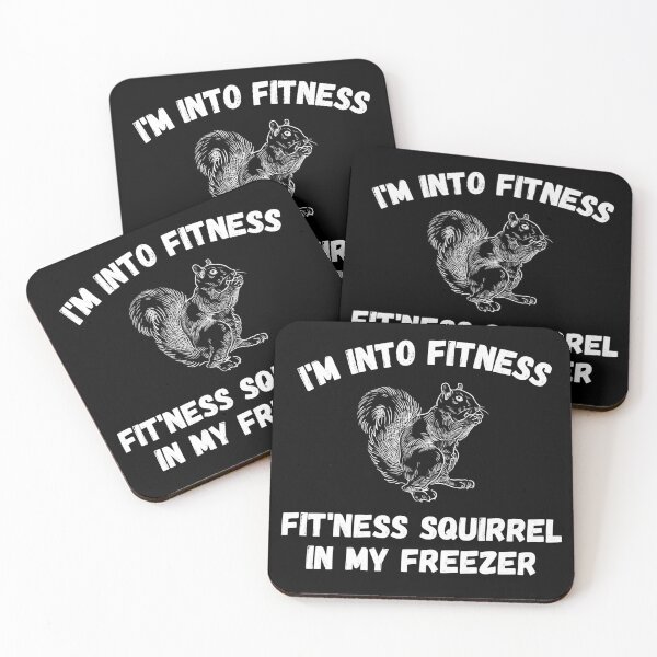 Item preview, I'm Into Fitness Fit'Ness Squirrel In My Freezer Hunter designed and sold by TheSpottedDogAp.