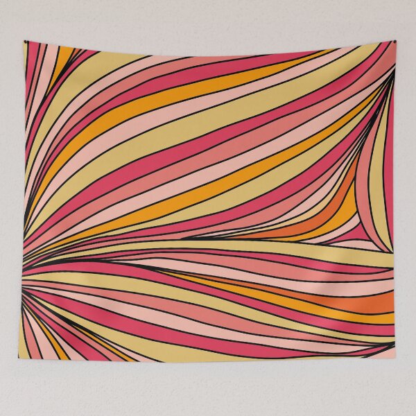 Item preview, Sunset Waves Abstract designed and sold by PeachyLitchi.