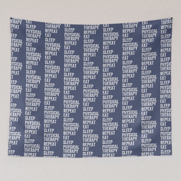 Item preview, Eat Sleep Physical Therapy Repeat - Funny Physical Therapist designed and sold by CeSaDesigns.