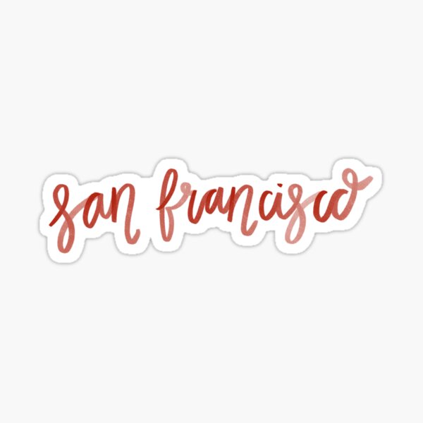 San Francisco Sticker