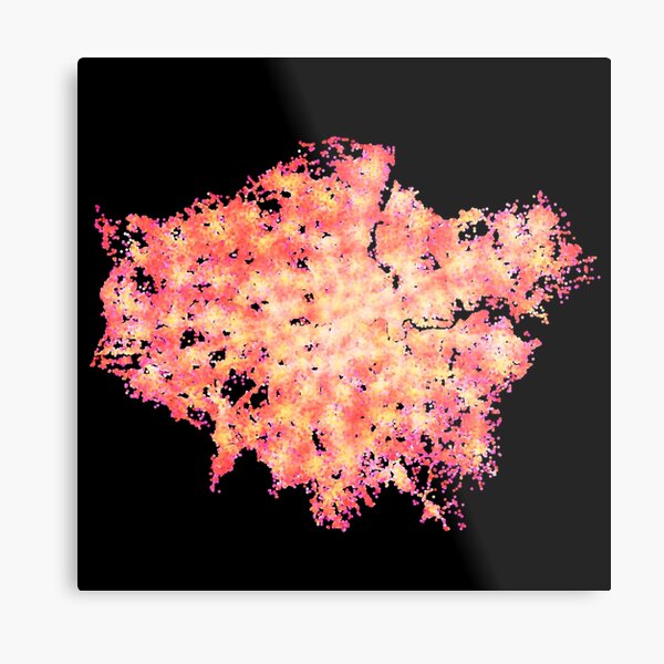 Responding to the Fires of London Metal Print