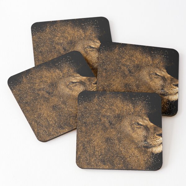 Item preview, beautiful lion art for interior design designed and sold by Xippy Art.