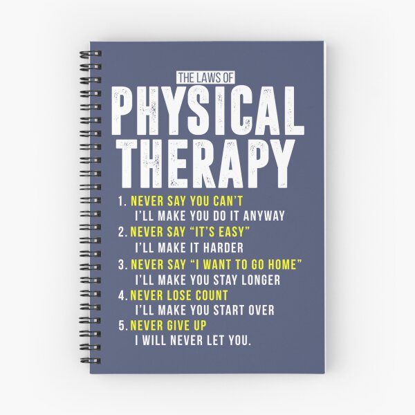 Item preview, Cute Laws Of Physical Therapy PT Month DPT PTA designed and sold by CeSaDesigns.