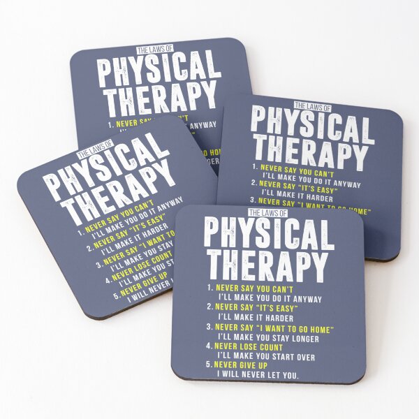 Item preview, Cute Laws Of Physical Therapy PT Month DPT PTA designed and sold by CeSaDesigns.