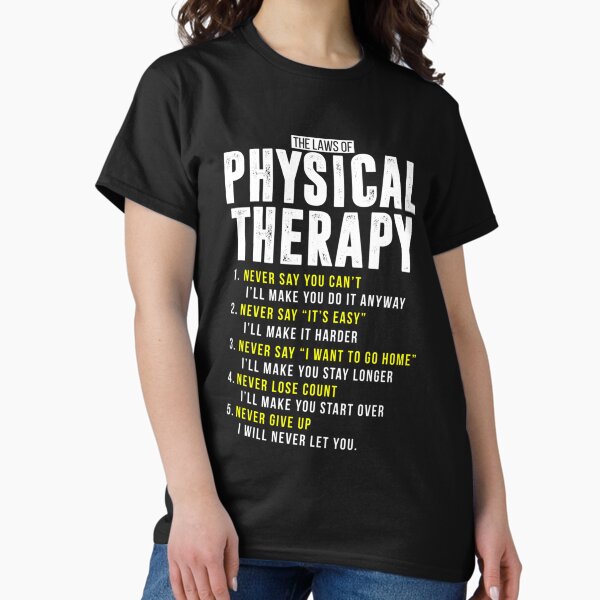 Artikel-Vorschau von Nette Gesetze der Physiotherapie PT Monat DPT PTA, designt und verkauft von CeSaDesigns.