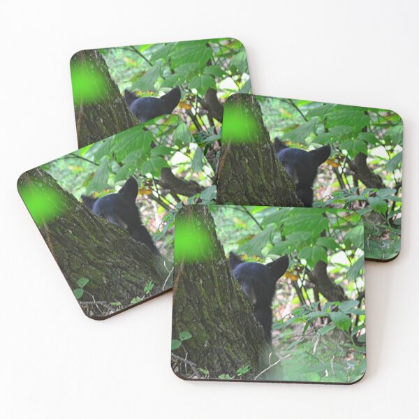 Item preview, Peek A Boo Baby Black Bear designed and sold by LisaWootenPhoto.