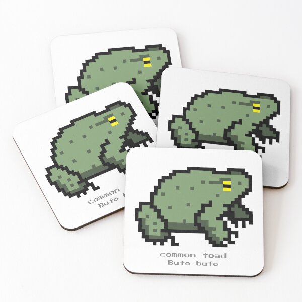 Item preview, Pixel Common Toad designed and sold by CheesyBugShop.