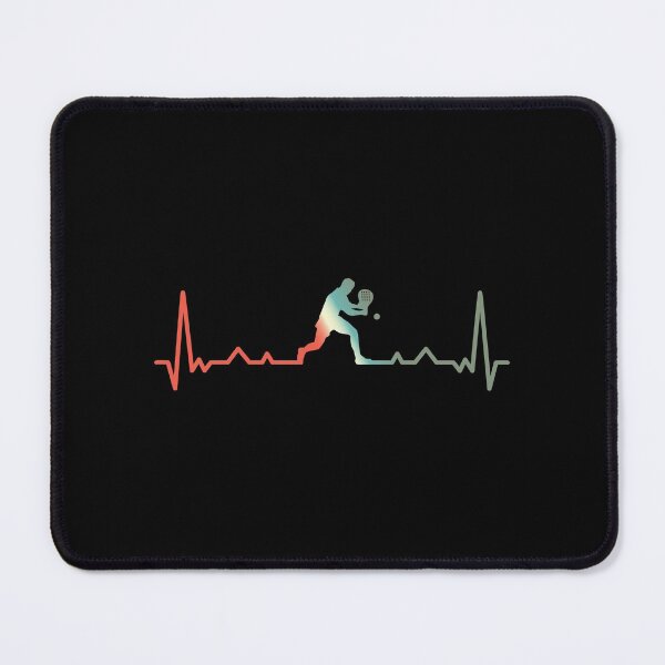 Item preview, Vintage Padel Heartbeat Pulse Padel designed and sold by Shirt-Kaiser.