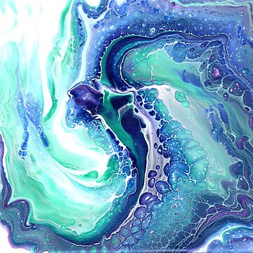 wave pour painting