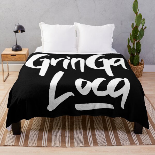 Item preview, La Gringa Loca The Crazy Girl Spanish Greeting designed and sold by Legit Hooligan.