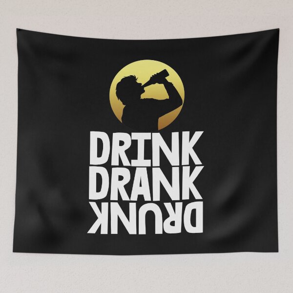 Item preview, Drink Drank Drunk designed and sold by Bendthetrend.