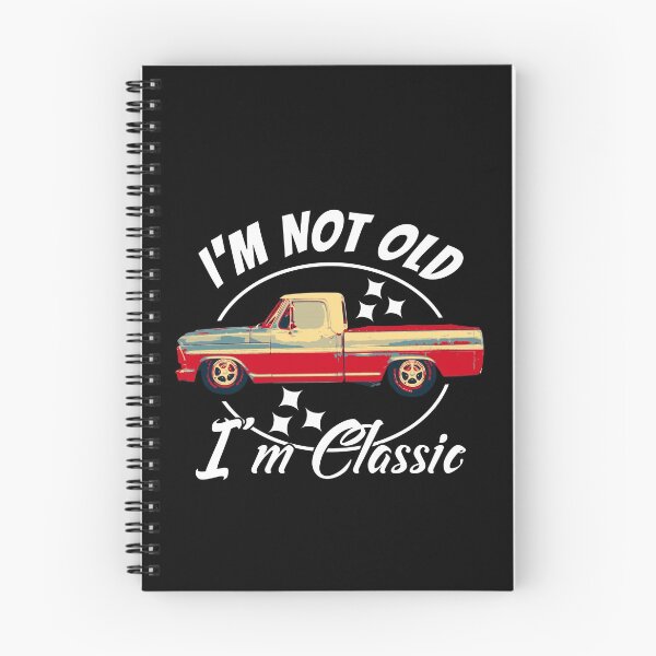 Item preview, I'm Not Old I'm Classic Vintage Bump Side Pickup Truck designed and sold by CharJens.