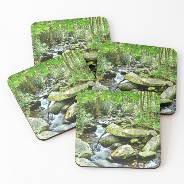 Item preview, Roaring Fork Stream Great Smoky Mountains Vertical designed and sold by LisaWootenPhoto.