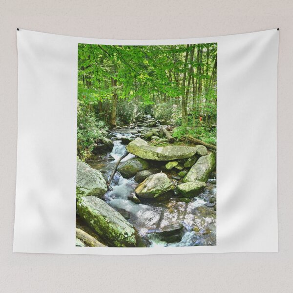Item preview, Roaring Fork Stream Great Smoky Mountains Vertical designed and sold by LisaWootenPhoto.