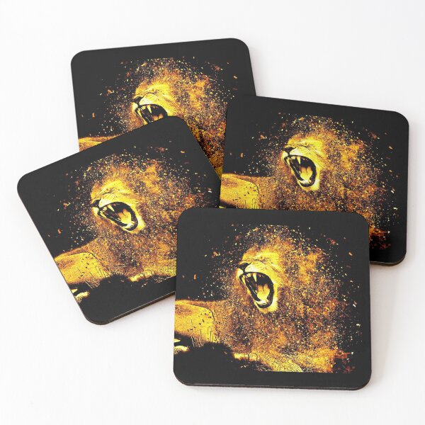 Item preview, beautiful lion art for interior design designed and sold by Xippy Art.