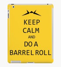 Keep Calm and Do A Barrel Roll iPad Case/Skin