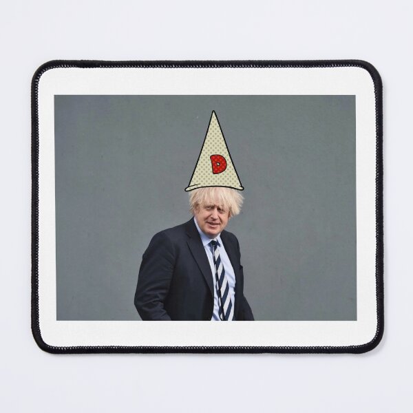 Item preview, Boris Johnson Prime Minister Dunce Hat Idiot UK designed and sold by designsbyreaia.