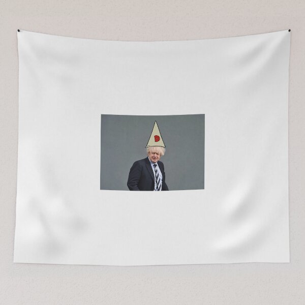 Item preview, Boris Johnson Prime Minister Dunce Hat Idiot UK designed and sold by designsbyreaia.