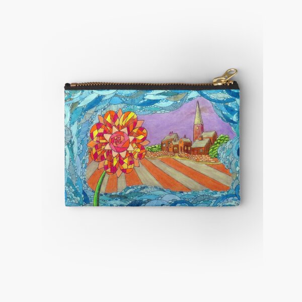 Item preview, 607 - THE VILLAGE FLOWER - DAVE EDWARDS - COLOURED PENCILS - 2021 designed and sold by BLYTHART.