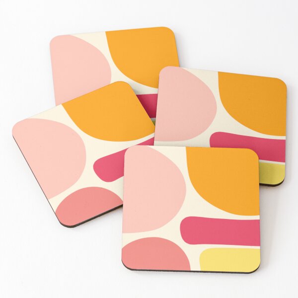 Item preview, Modern Colorful Sunset Abstract designed and sold by PeachyLitchi.