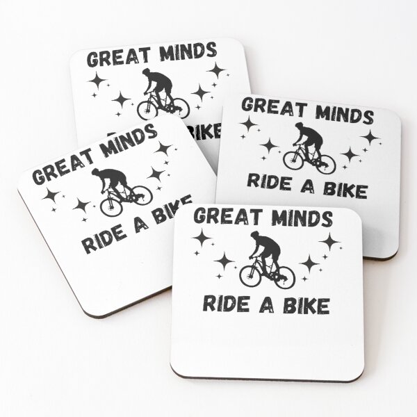 Item preview,  Great Minds Ride A Bike Simple and Nice Design Gift For you  designed and sold by potits-work.