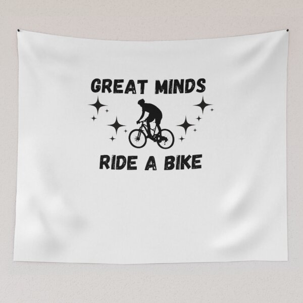 Item preview,  Great Minds Ride A Bike Simple and Nice Design Gift For you  designed and sold by potits-work.
