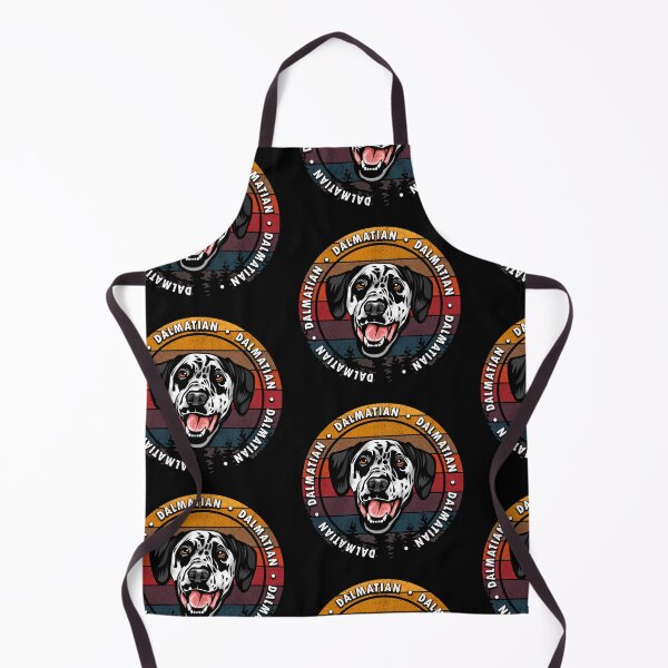 Item preview, Dalmatian distressed sunset retro dog face design designed and sold by SamRVstore.