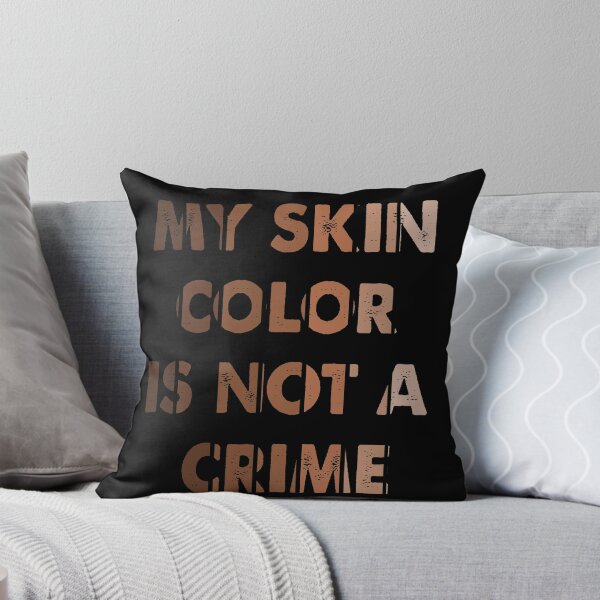 Item preview, My skin is not a crime - BLACK HISTORY MONTH  designed and sold by SlinesStudio.