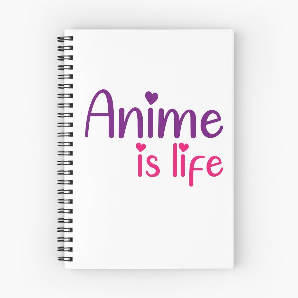 Item preview, Anime is Life designed and sold by ErmessThiings.
