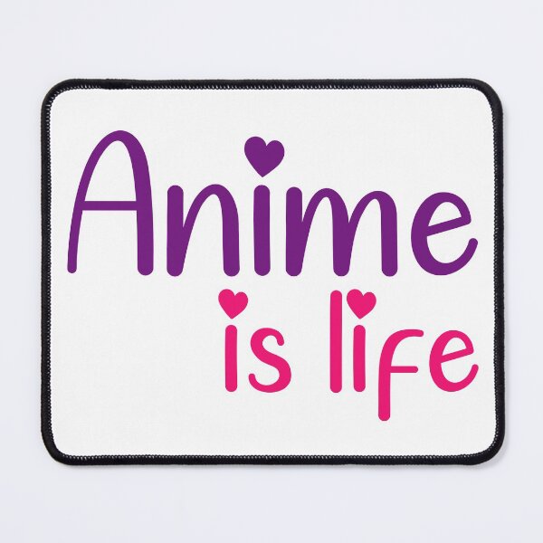 Item preview, Anime is Life designed and sold by ErmessThiings.