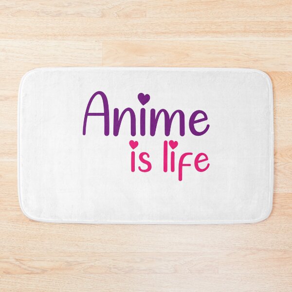 Item preview, Anime is Life designed and sold by ErmessThiings.