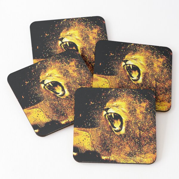 Item preview, beautiful lion art for interior design designed and sold by Xippy Art.