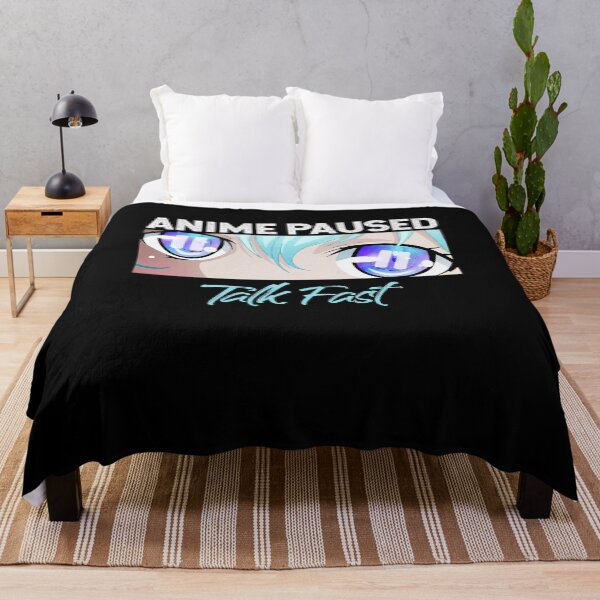 Item preview, Anime Paused Talk Fast Funny Anime Art Manga Lovers designed and sold by Dressed For Duty.